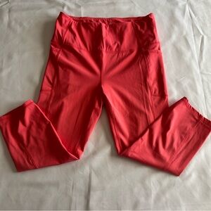 RBX Coral Capri Athletic High Rise Leggings